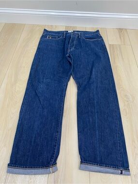 Todd Snyder Selvedge Denim Classic Fit Mens Jeans Dark Wash 36x32